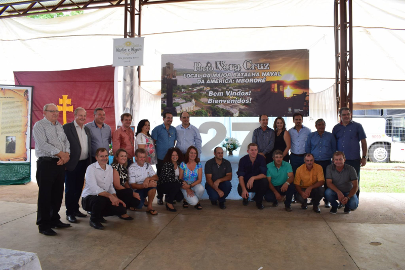 Porto Vera Cruz comemorou 27 anos de Emancipação Político- Administrativa e 378 anos da Vitória na Batalha Mborore